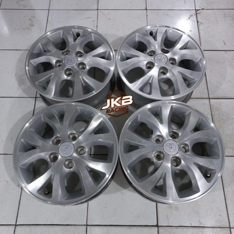 Velg Mobil Bekas Standar Oem Kijang Innova R15 Pcd 5X114 Velg Only