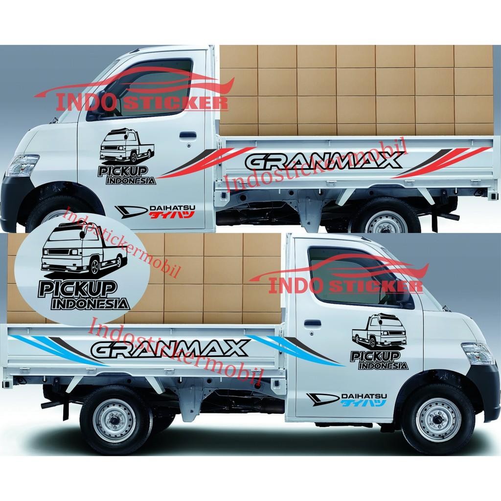 Sticker Mobil Pickup Grand Max Stiker Stiker Mobil Pick Up Daihatsu Gran Max Stiker Pickup Indonesia