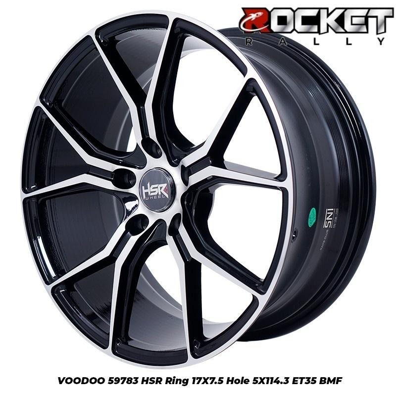 Pelek Mobil Import Ring 17 Hsr Voodoo Innova Terios Rush Civic Dll