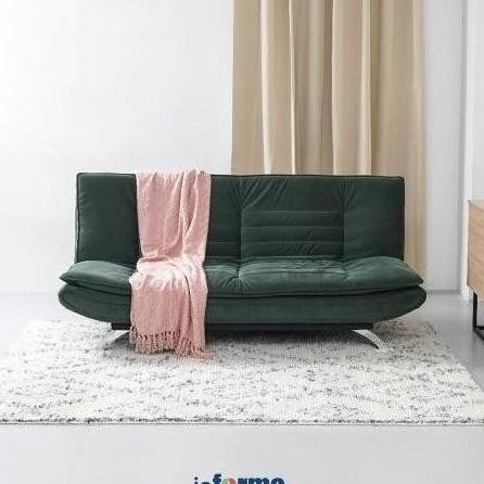 Informa Neo Faith Sofa Bed Fabric - Hijau Tempat Duduk Multifungsi Sofa Tidur 2In1 Kursi Santai Serb