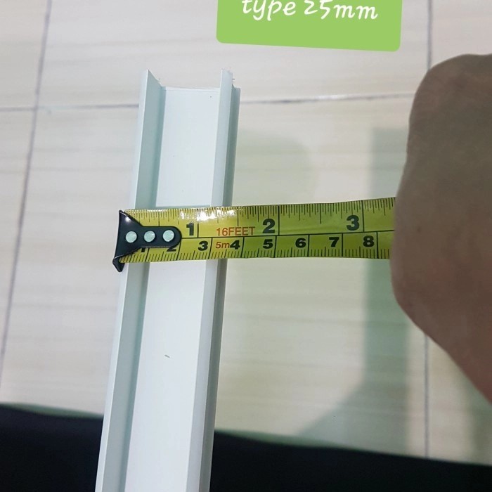 Tali Air Dinding Upvc - Mijomeji Groove Joint