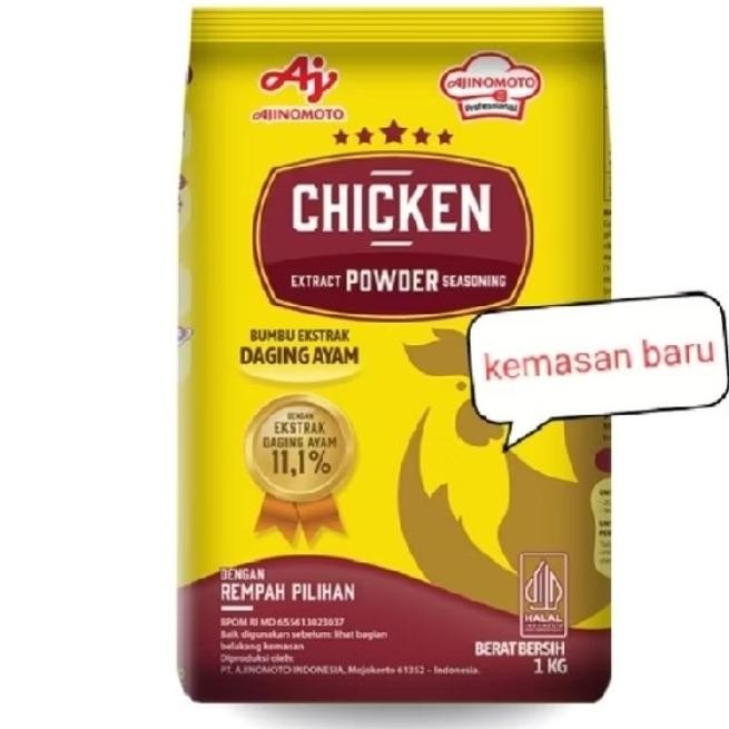 

AJINOMOTO CHICKEN EXTRACT POWDER SEASONING 1 KG