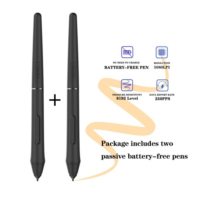 VEIKK VK1200 V2 Digital Display Drawing Pen Design Tablet Alt VK1060