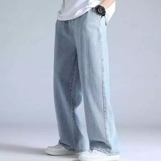 Celana panjang pria baggy pants pria loose jeans pria celana oversize Terlaris