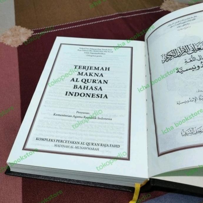 Alquran Mushaf Madinah terjemah Indonesia ukuran A5 asli Saudi Terlaris