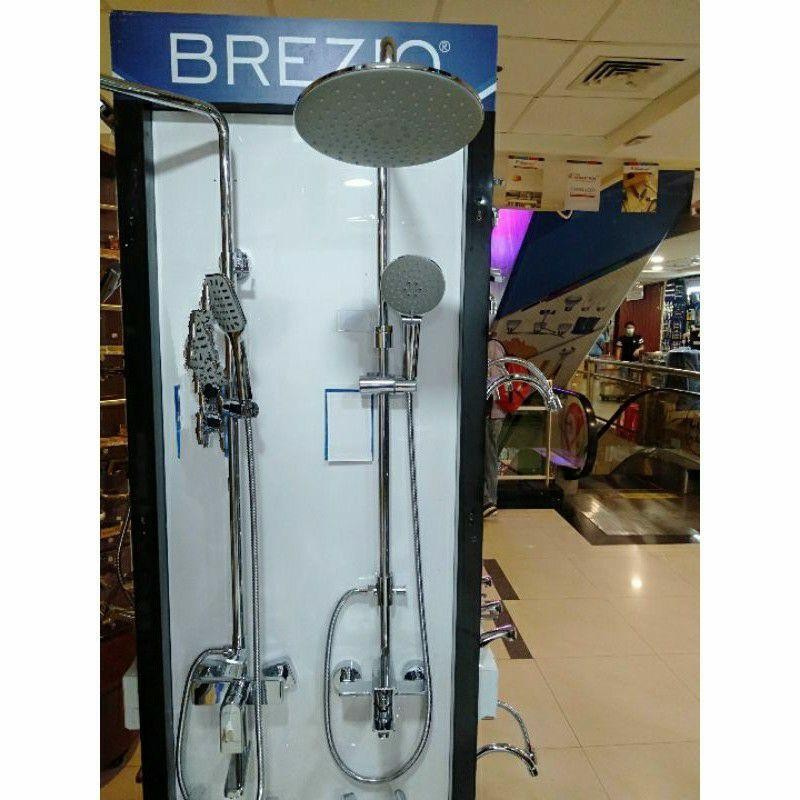Shower Tiang Set Brezio Fcbz 1203 Imelda Single Lever Bathub Kran Mixer Panas Dingin