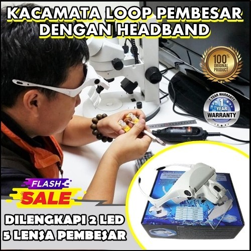 

Kacamata Zoom Servis Elektronik Hp Kacamata Service 5x Magnifier 2 LED