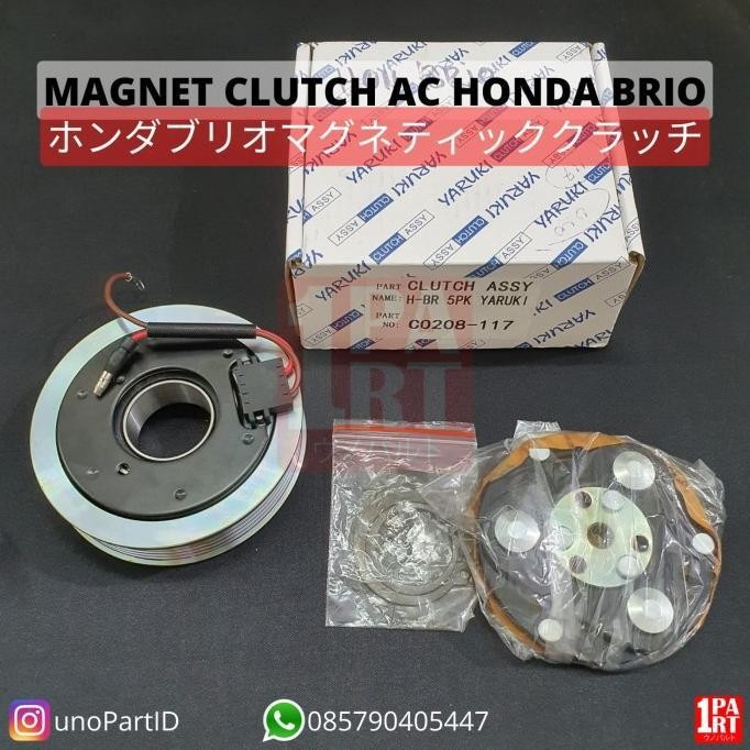 Magnet Clutch Ac Yaruki Honda Brio By Unopart Solusi Sparepart Mobil