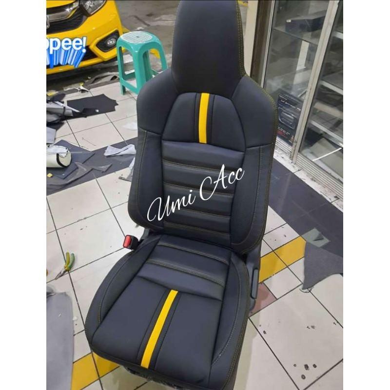 Sarung Jok Brio 2015 Full 2 Baris