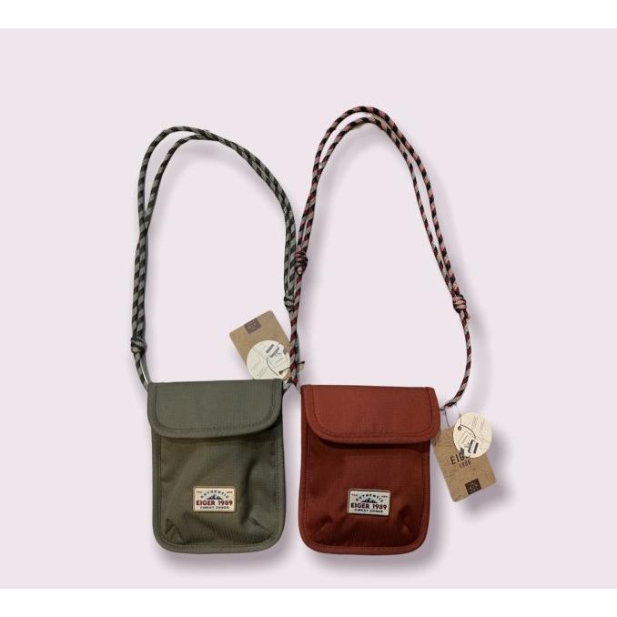 Hang On Wallet Eiger Original - Dompet Sling - Tas HP Dompet Paspor Terlaris