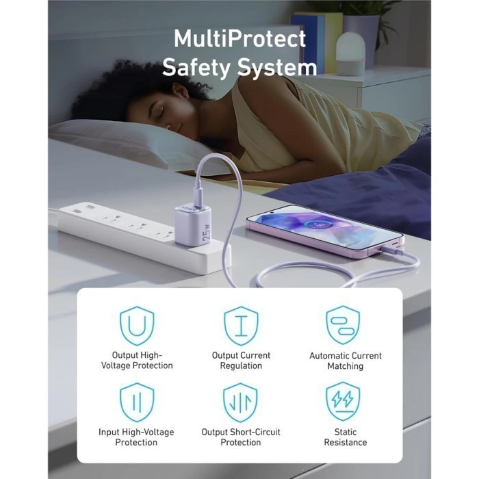 

SALE TERLARIS ANKER GAN CHARGER 25W USB TYPE C PD PPS 20W FAST CHARGING - A2656 READYY