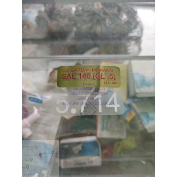 Stiker Gardan Canter