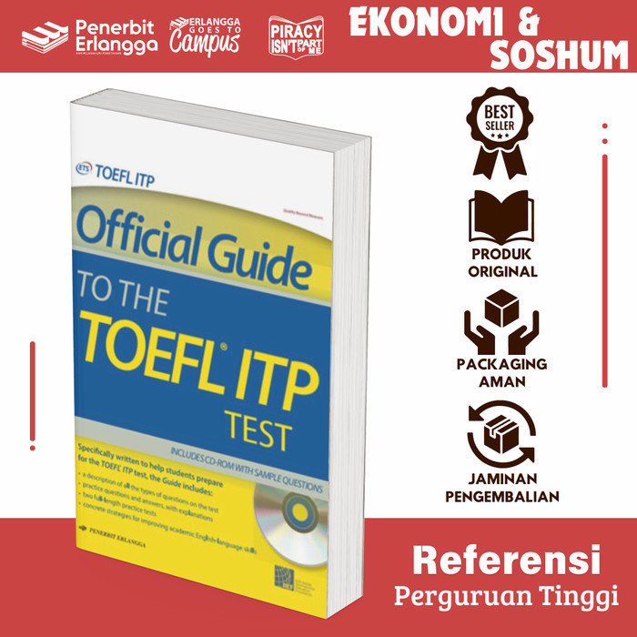 OFFICIAL GUIDE TO THE TOEFL ITP TEST ERLANGGA