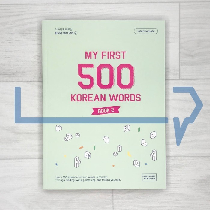 HOT SALE My First 500 Korean Words Book 2
