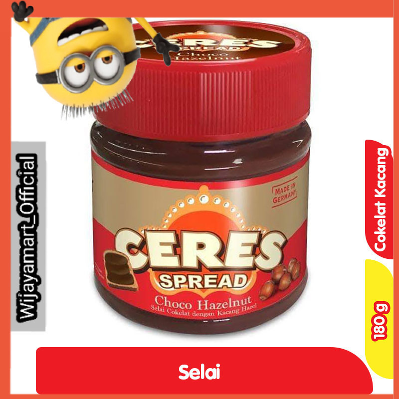 

Ceres Spread Selai Choco Hazelnut 180 g