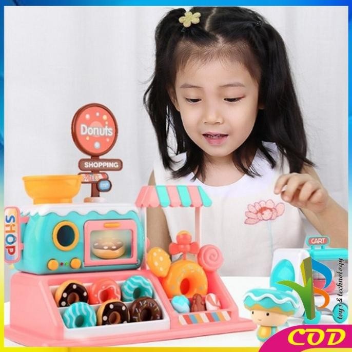 Grosir Rb-M29 Kado Ulang Tahun / Mainan Edukasi Anak Toko Donat 999-82 / Jual