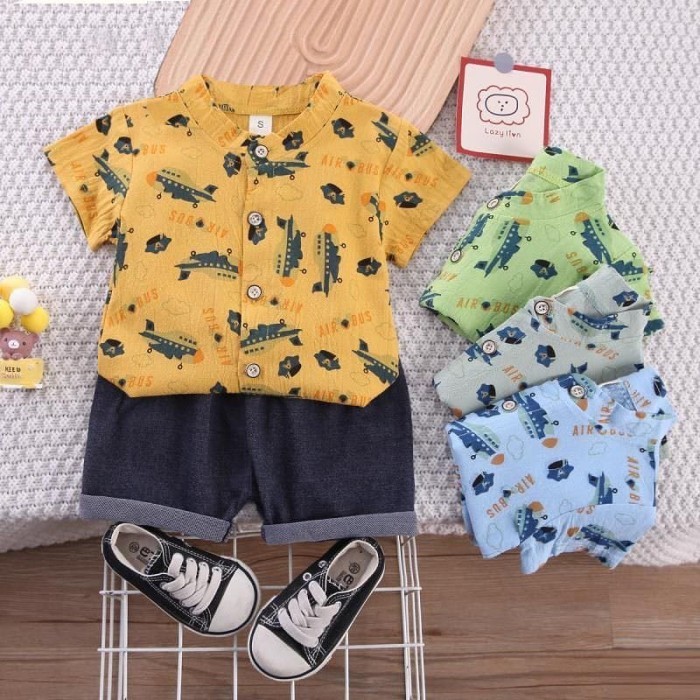 BRD GAMER TUXEDO (KEMEJA IMPORT) STELAN ANAK PERLENGKAPAN BABEEBABYSHOP SGA