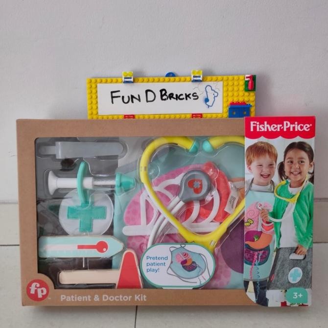 Promo Mainan Anak Dokter Fisher Price Patient Doctor Kit Masker