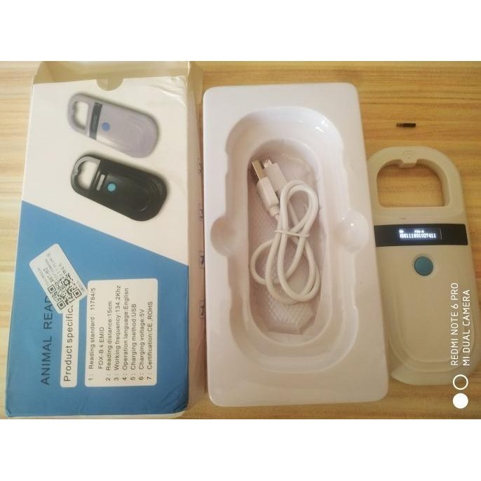 scanner reader micro chip microchip rfid hewan ikan reptil arwana pet