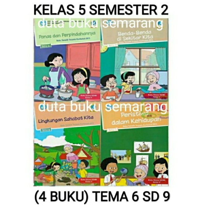 

DISKON PAKET BUKU SISWA TEMATIK KELAS 5 SD TEMA 6 7 8 9 SEMESTER 2