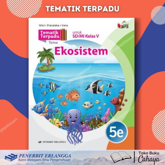 

HOT SALE BUKU TEMATIK TERPADU SD KELAS 5A 5B 5C 5D 5E 5F 5G 5H 5I K13N ERLANGGA
