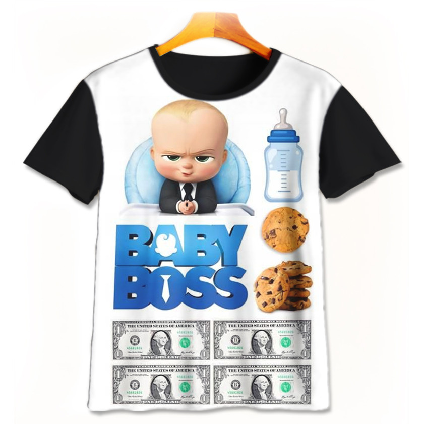 Kaos Anak Baby Boss Baju Kartun Game Baju 3D BabyBoss-5-designWD Untuk Usia 1-12 Tahun Sugoi Store