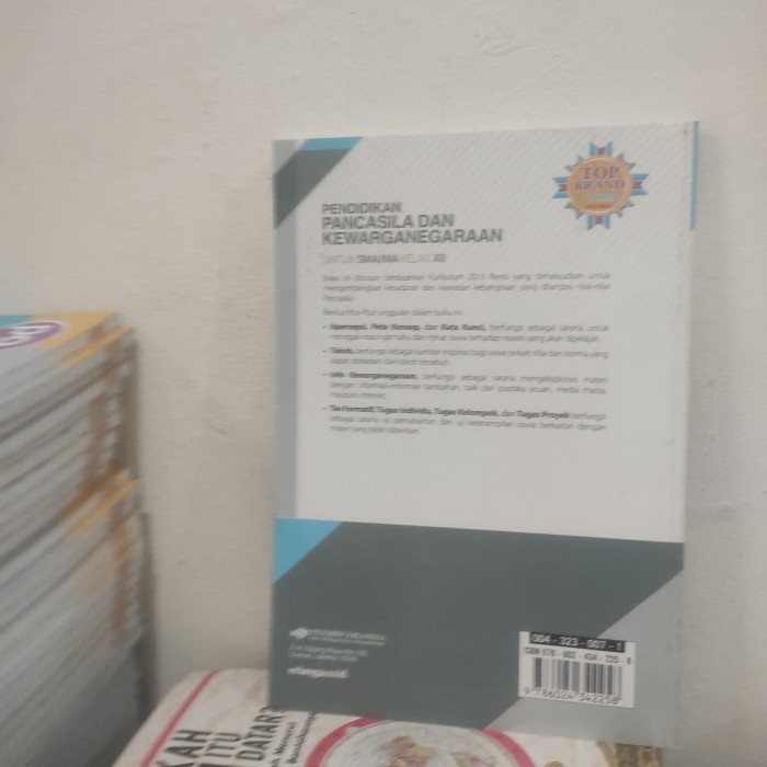 

BISA GROSIR PPKN UNTUK KELAS XII 12 SMA KELOMPOK WAJIB K13N ERLANGGA