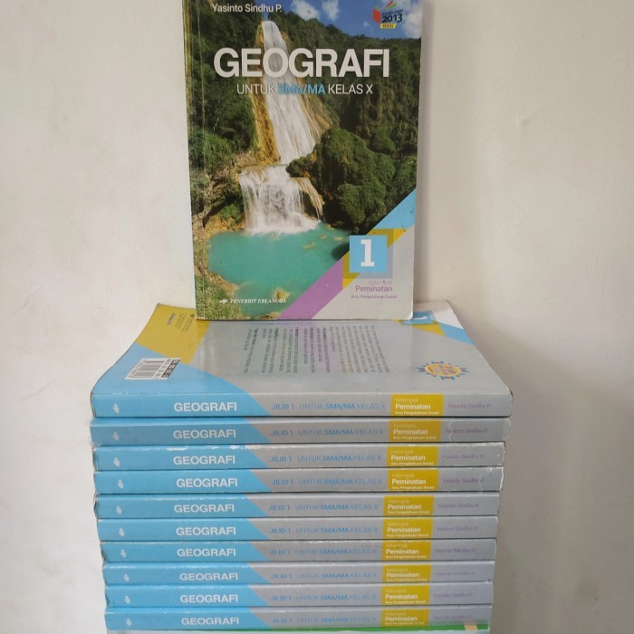 

SALE Buku geografi untuk SMA kelas 1 X 10 edisi revisi 2013 erlangga