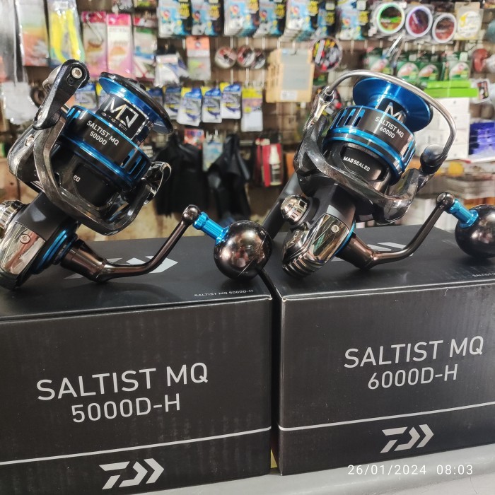 AJR99 REEL DAIWA SALTIST MQ 5000D-H 6000D-H BERGARANSI