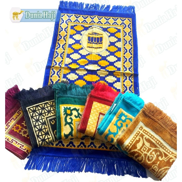 MURAH Sajadah Tebal Personal Izmir 55x110cm Bahan Bludru Turki Bulu Turkey