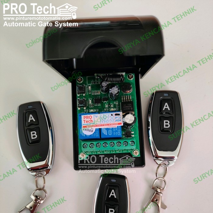 TERBARU Remot pintu / pagar gerbang Garasi otomatis
