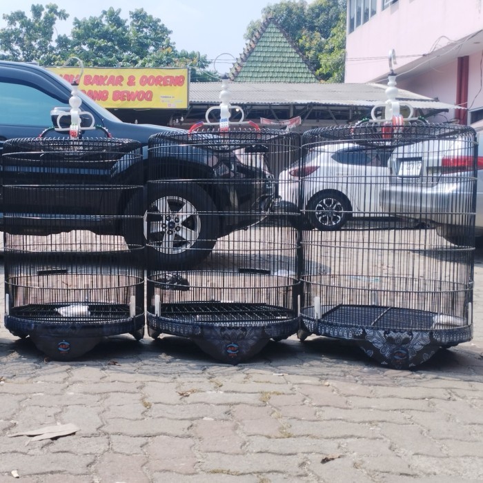 PROMO SANGKAR KANDANG MURAI NO 2 SANGKAR MURAI AIR BRUSH KANDANG MURAI GOJEK