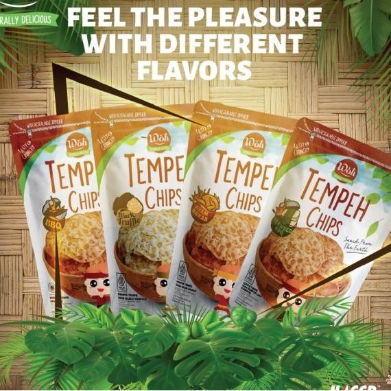 

Bundle 10Pc Woh Tempeh Chip 100Gr Na Eripi Tempe Gluten Free