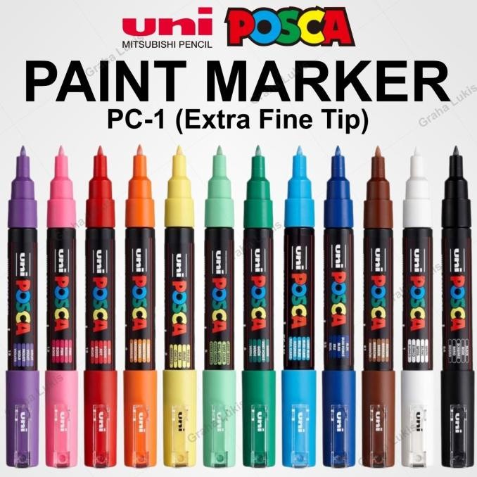 

Sale Posca Pc-1M Marker Pen (Extra Fine Point)