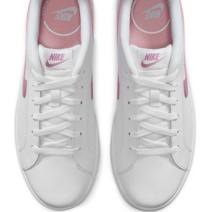 Sepatu Sneakers Nike Court Royale 2 White Pink Inas5