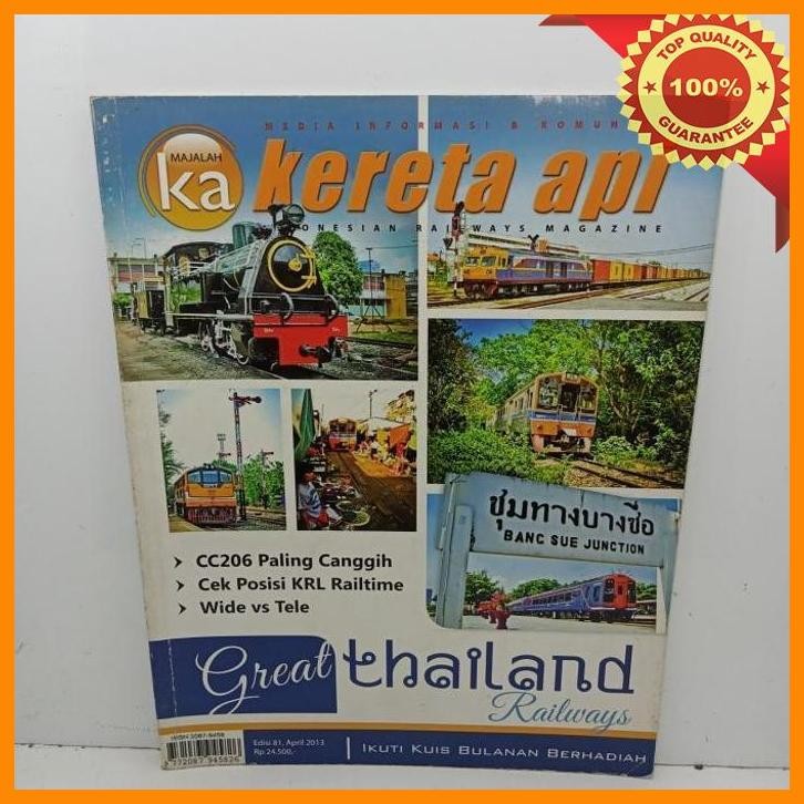 (aru) majalah kereta api edisi 81/ april 2013