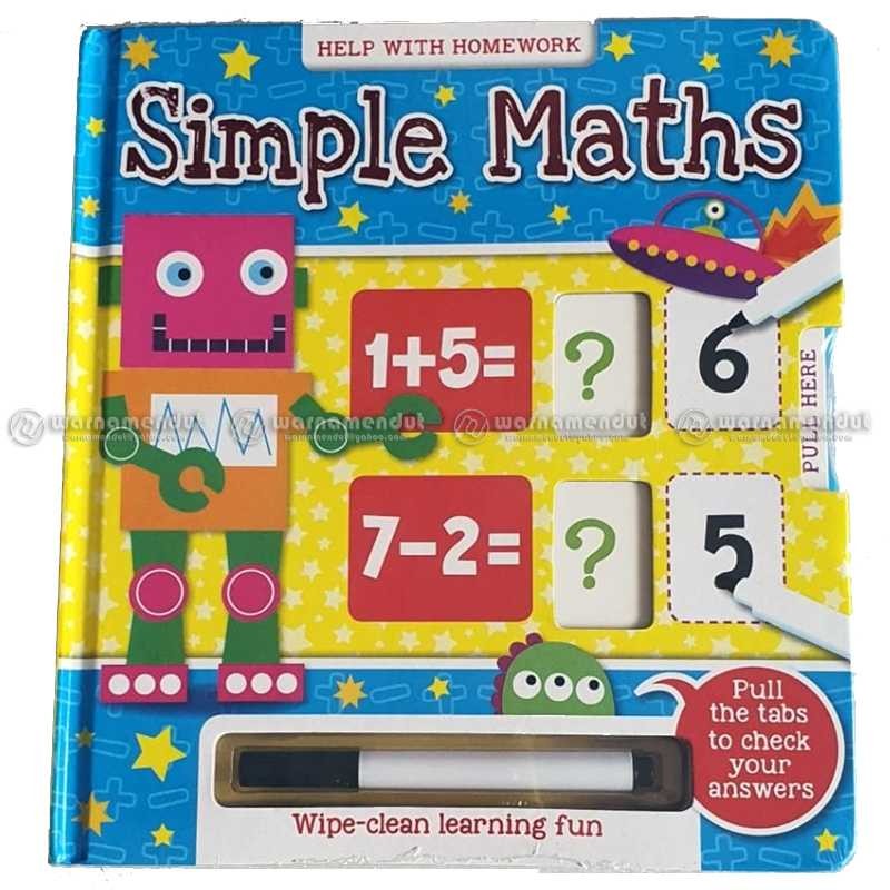 

WMO BW624 Buku belajar anak mengenal perhitungan sederhana Simple math