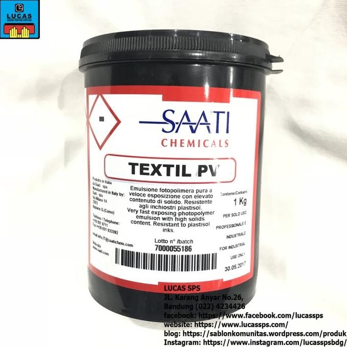 

Sale Obat Afdruk Textile Pv / Photo Emulsion