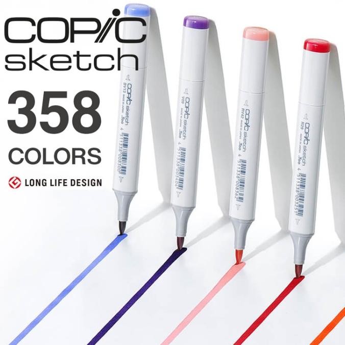 

Sale Copic Sketch Graphic Marker Alcohol Based Dye Ink Refillable