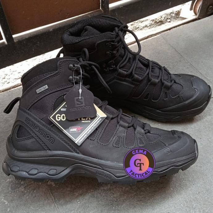 TERBARU - Sepatu Salomon Hitam / Sepatu PDL Salomon XA Forces 6 China / Sepatu Tactical Salomon XA F