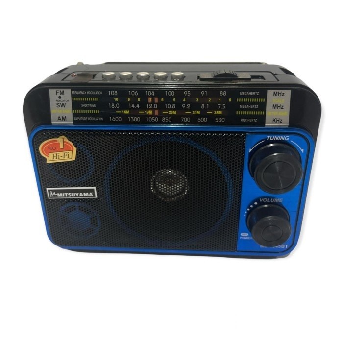 Radio Mitsuyama Ms-4045 Usb Sd Mp3 Am-Fm Portable Radio