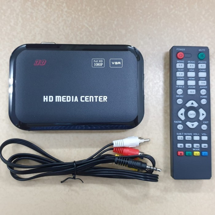 HD Media Center Player Full HD / VGA / AV
