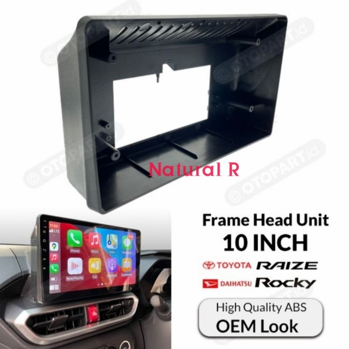 FRAME ANDROID 10" TOYOTA RAIZE / DAIHATSU ROCKY
