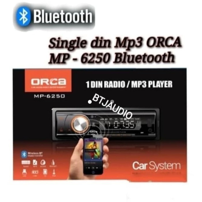 SINGLE DIN TAPE MOBIL HEAD UNIT USB/SD CARD/RADIO MP3 PLAYER ORCA