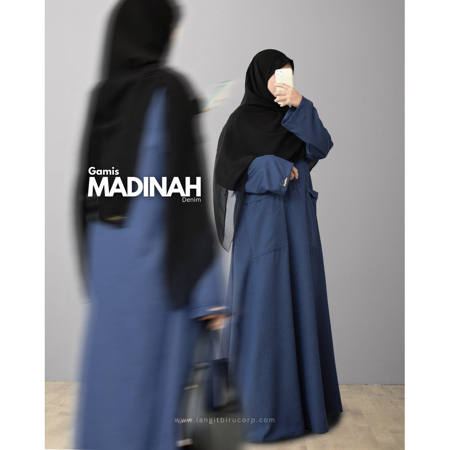 Gamis Madinah Abaya Katun Madinah