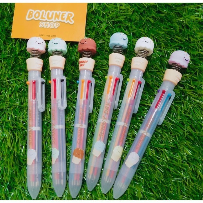 

Best Promo! PEN PULPEN GEL ICE CREAM 6 WARNA Terbatas