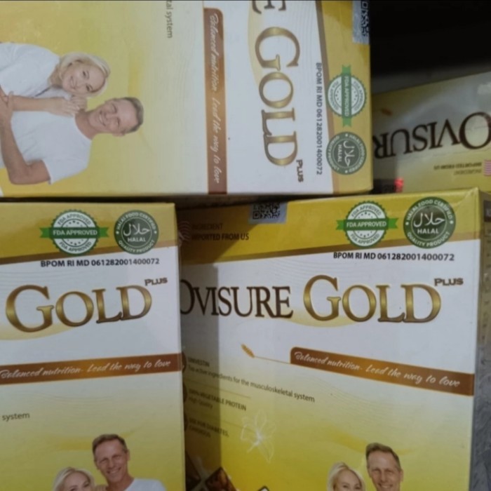 

OVISURE GOLD MILK SUSU VITAMIN TULANG SENDI 12 SACHET AMERIKA