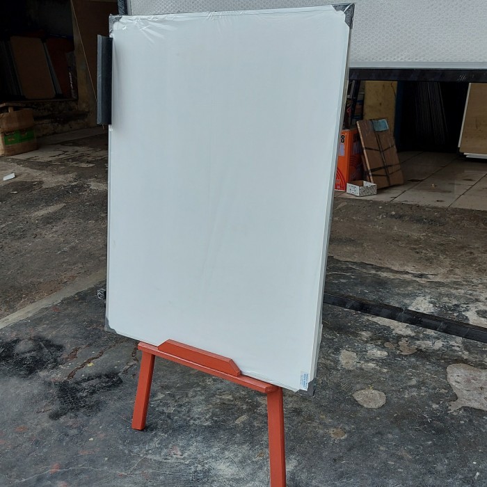 

whiteboard standing kayu 60 x 80