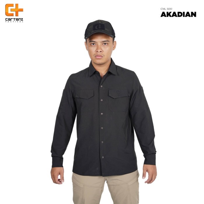 Cartenz Tactical Kemeja Panjang Casual Akkadian