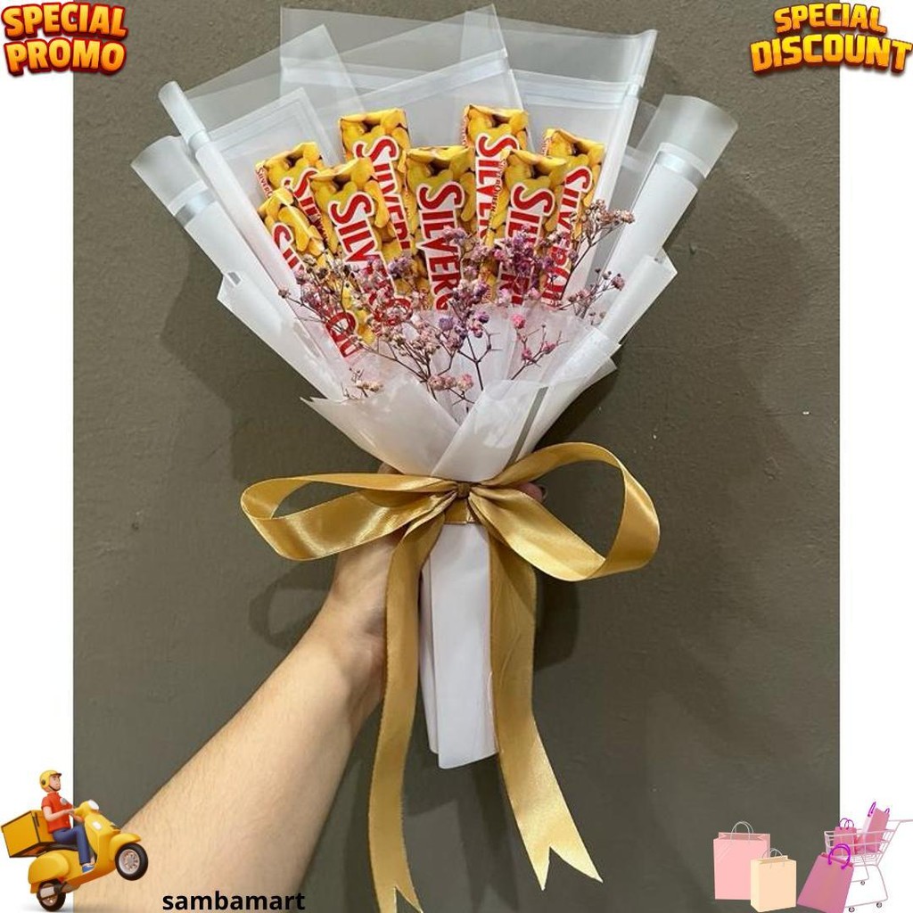 

Buket Silverqueen // Buket Dairymilk // Bucket Cokelat D Cod